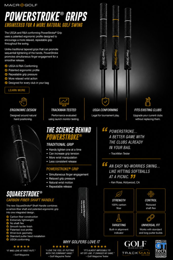 The Science Behind PowerStroke and SquareStroke Ergonomic Grips